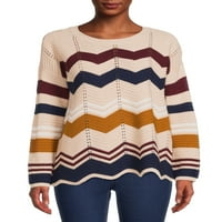 Внатрешен круг женски џемпер од туника