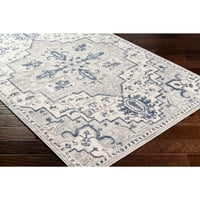 Уметнички ткајачи Аламо Греј 8 '10' Традиционален килим за област на правоаголник