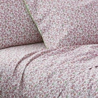 Лејди Пепел цветни ботанички памучни удобни сет, крал, розова