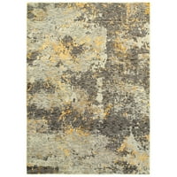 Апстракт Апстрактна област на Авалон Дома Еверман, килим, 5,25 '7,55'