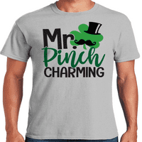 Графичка Америка г-дин Пинч Шармантна смешна машка графичка маица