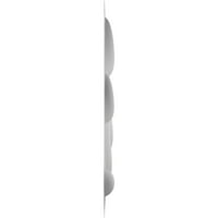 Ekena Millwork 5 8 W 5 8 H ACACIA ENDURAWALL Декоративен 3Д wallиден панел, бел