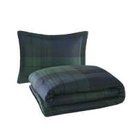 Woolrich Cedar Green Comforter Set, близнак близнак XL