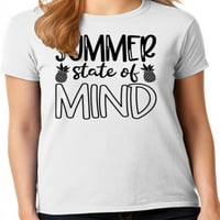 Графичка Америка летна состојба на умот женска графичка маица