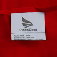 Единствени поволни цени 300TC памучни цврсти перници црвени 20 40