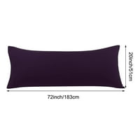 Единствени договори за микрофибер цврста покривка на перница на телото, 20 72