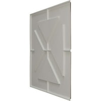 Ekena Millwork 5 8 W 5 8 H Xander Endurawall Декоративен 3Д wallиден панел, сјај Мерлот