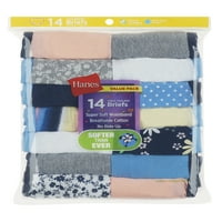 Супер меки памучни памучни кратки памучни памучни памучни памучни памучни производи на Ханес девојки, пакувања