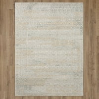 Карастански килими темно сива крема 9 '11' 9 Областа килим