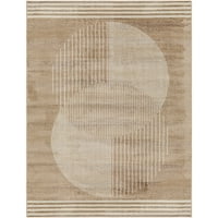 Уметнички ткајачи Флоранза Геометриска област килим, средно кафеава, 7'10 10