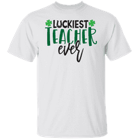 Графичка Америка Ден на Денот на Свети Патрик за наставници за машка маица за наставници