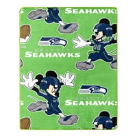 NFL Seahawks & Disney's Mickey Mouse Charice Hugger Pemlow & Silk Touch Sett