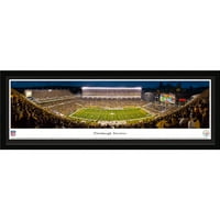 Питсбург Стилерс - Ноќна игра на Хајнц Филд - Блејквеј Панорама НФЛ печатење со избрана рамка и единечна мат