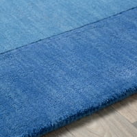 Уметнички ткајачи Foxcroft темно сина модерна 6 'квадратна површина килим