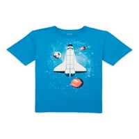 Графичка маица за кратки ракави за деца на деца, големини xs-xxl