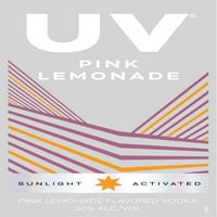 УВ розова лимонада со вкус на водка, шише МЛ, АБВ 30,0%