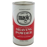Магичен прашок за бричење, дополнителна сила од мекиот сјај Карсон за мажи - Оз во прав за бричење