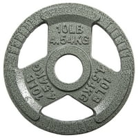 Рамнотежа од олимпискиот леано железо во. Плоча за тежина на плочата за тренинг, кревање тегови и вкрстена