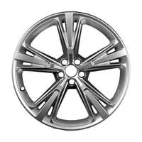 Каи го преиспита ОЕМ алуминиумско тркало, сите насликани сребро од искра, се вклопуваат - Audi Q8