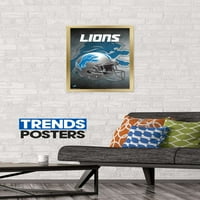 Детроит лавови - постер за wallидови на шлем, 14.725 22.375