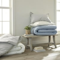 Ecopure® Comfort Wash Twin Slue Blue Comforter Set